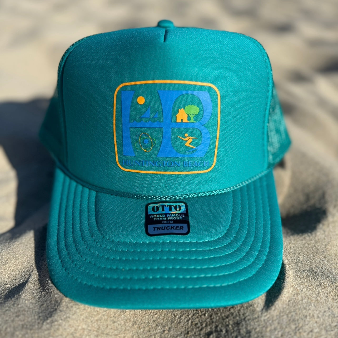 Surf City HB Foam Trucker Snapbacks