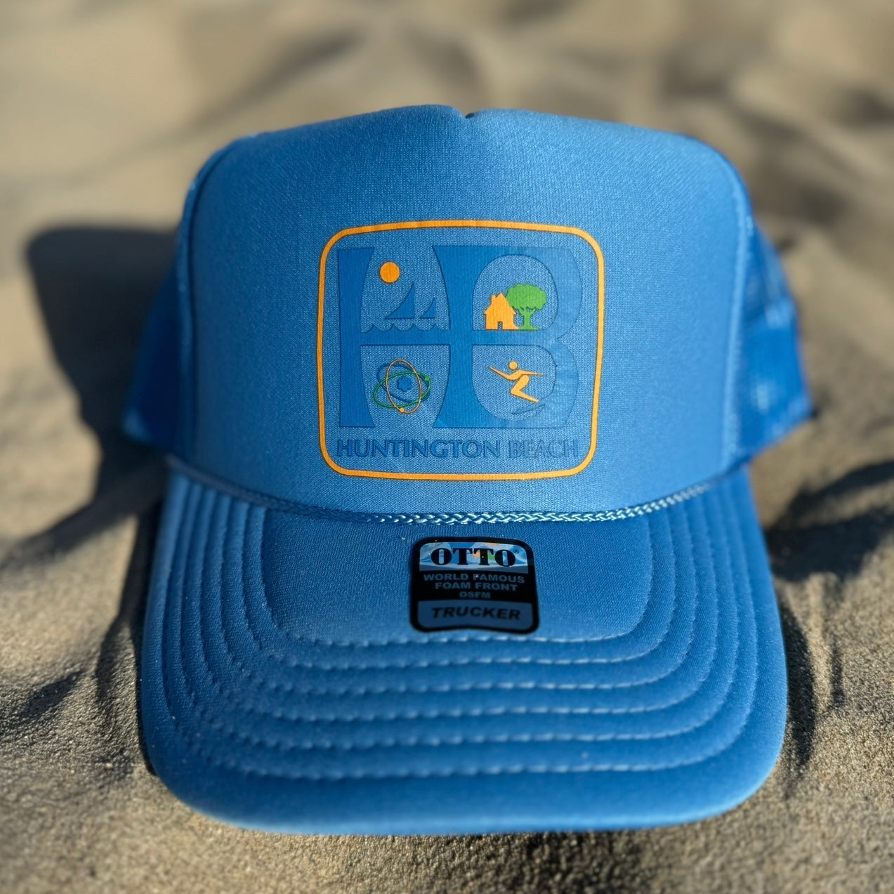 Surf City HB Foam Trucker Snapbacks